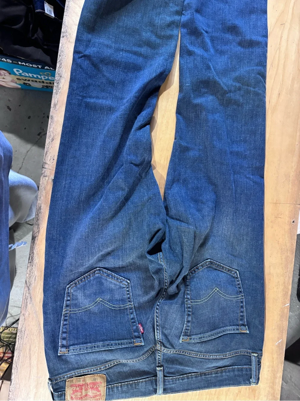 Levi's Dark Blue Bootcut Jeans